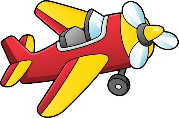 Cartoon airplane